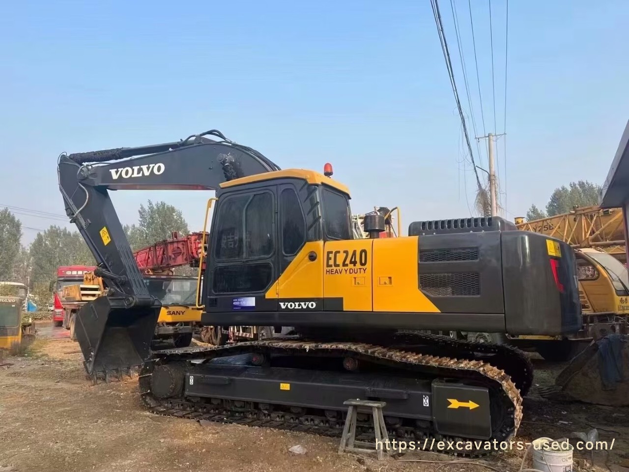 Used Volvo EC240 Excavator