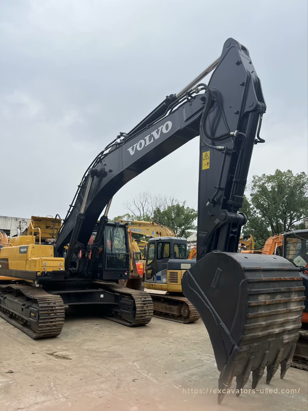 Escavadeira Volvo EC480DL usada